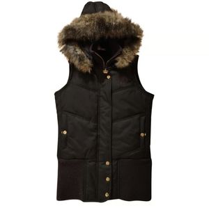 Adidas Missy Elliott Bass Line Faux Fur Hooded Winter Vest